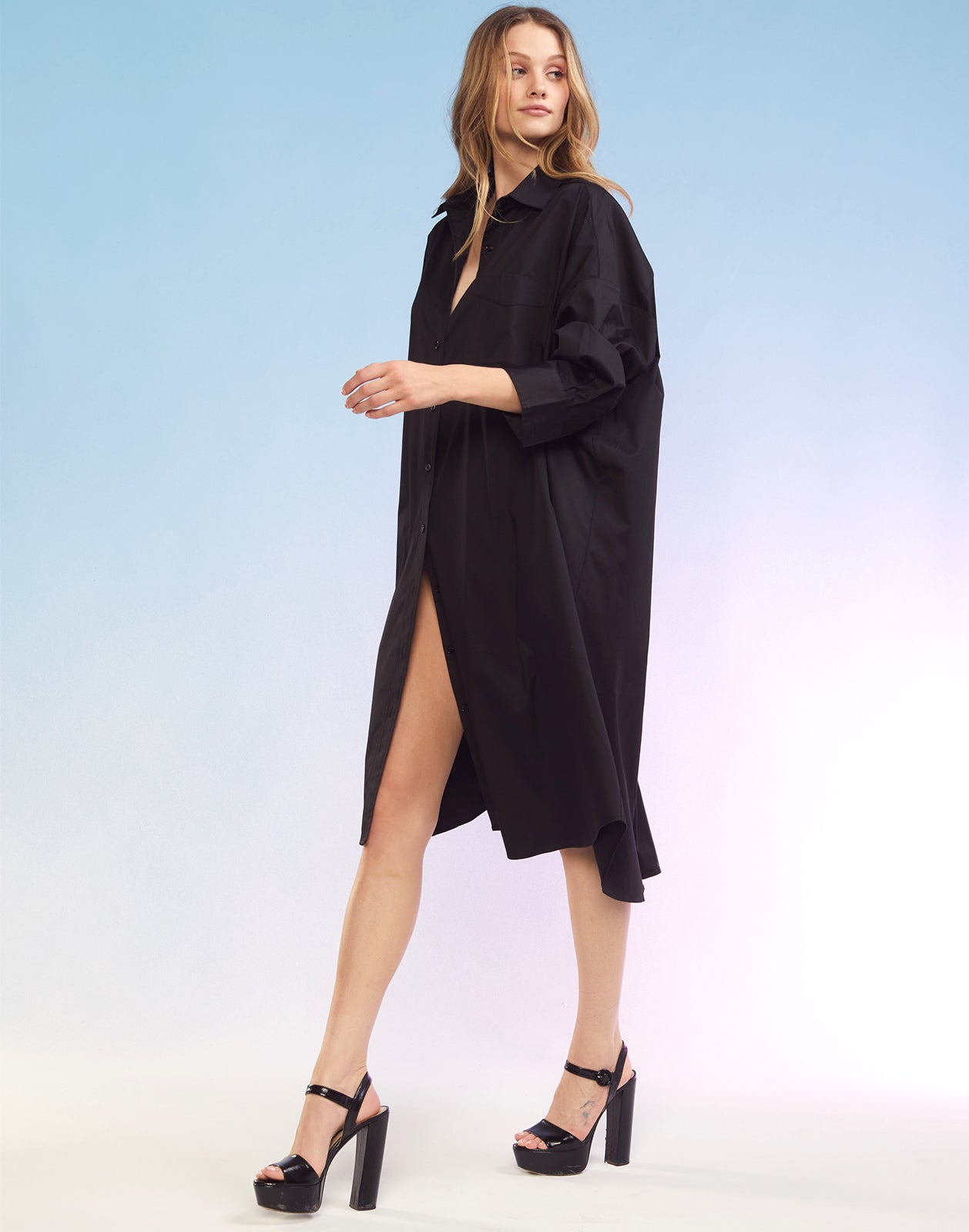 Oversized Shirt Dress – Cynthia Rowley